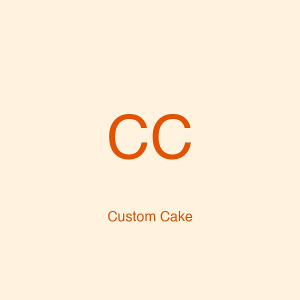 Custom Cake