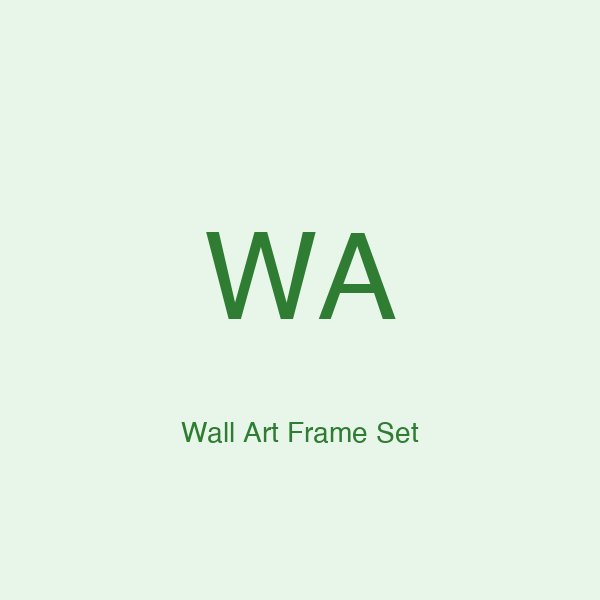 Wall Art Frame Set