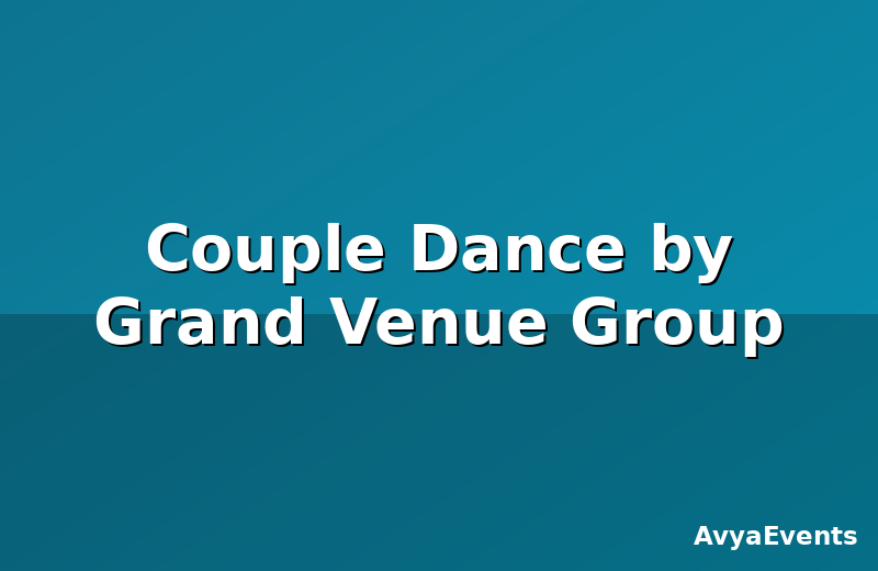 Couple Dance by Grand Venue Group