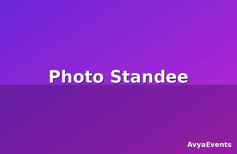 Photo Standee