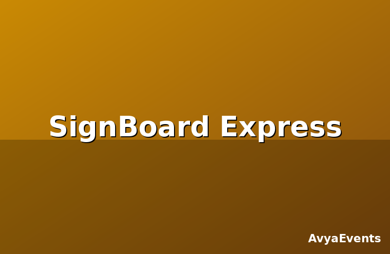 SignBoard Express
